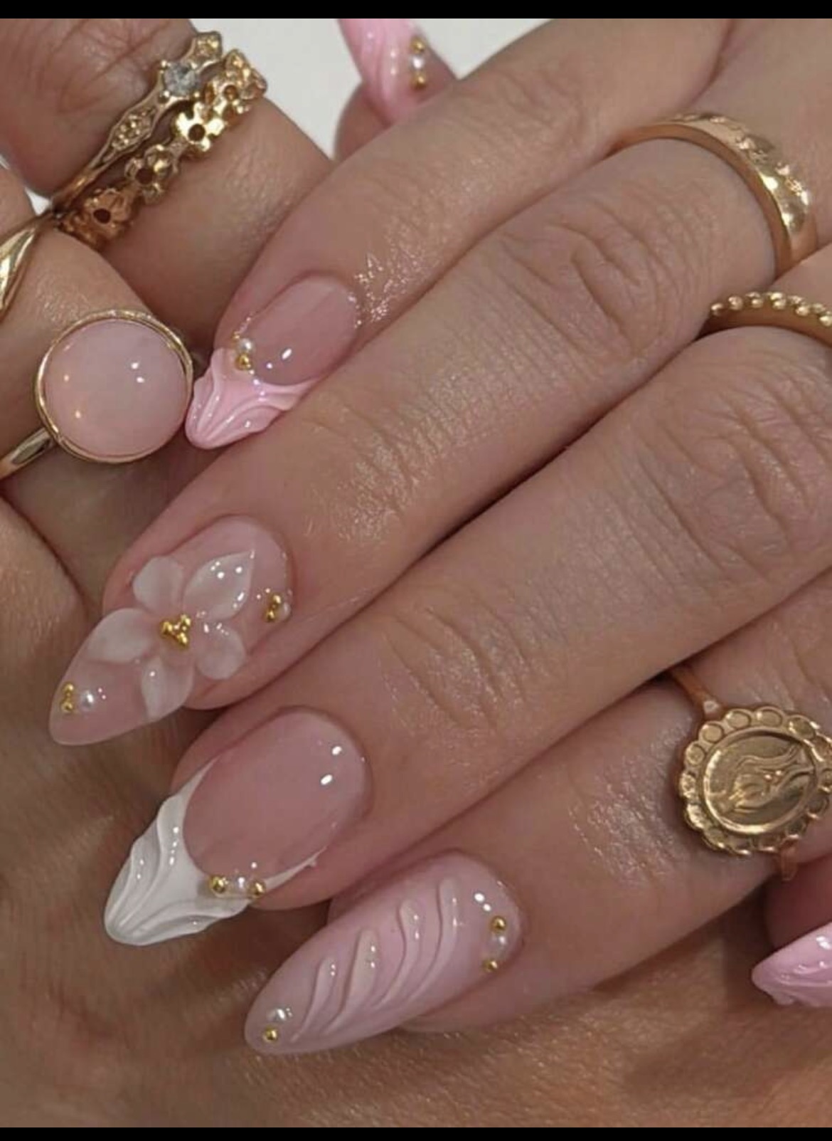 10 قطع من الأظافر الاصطناعية ا - مراجعة Nail Art Wedding وسعره