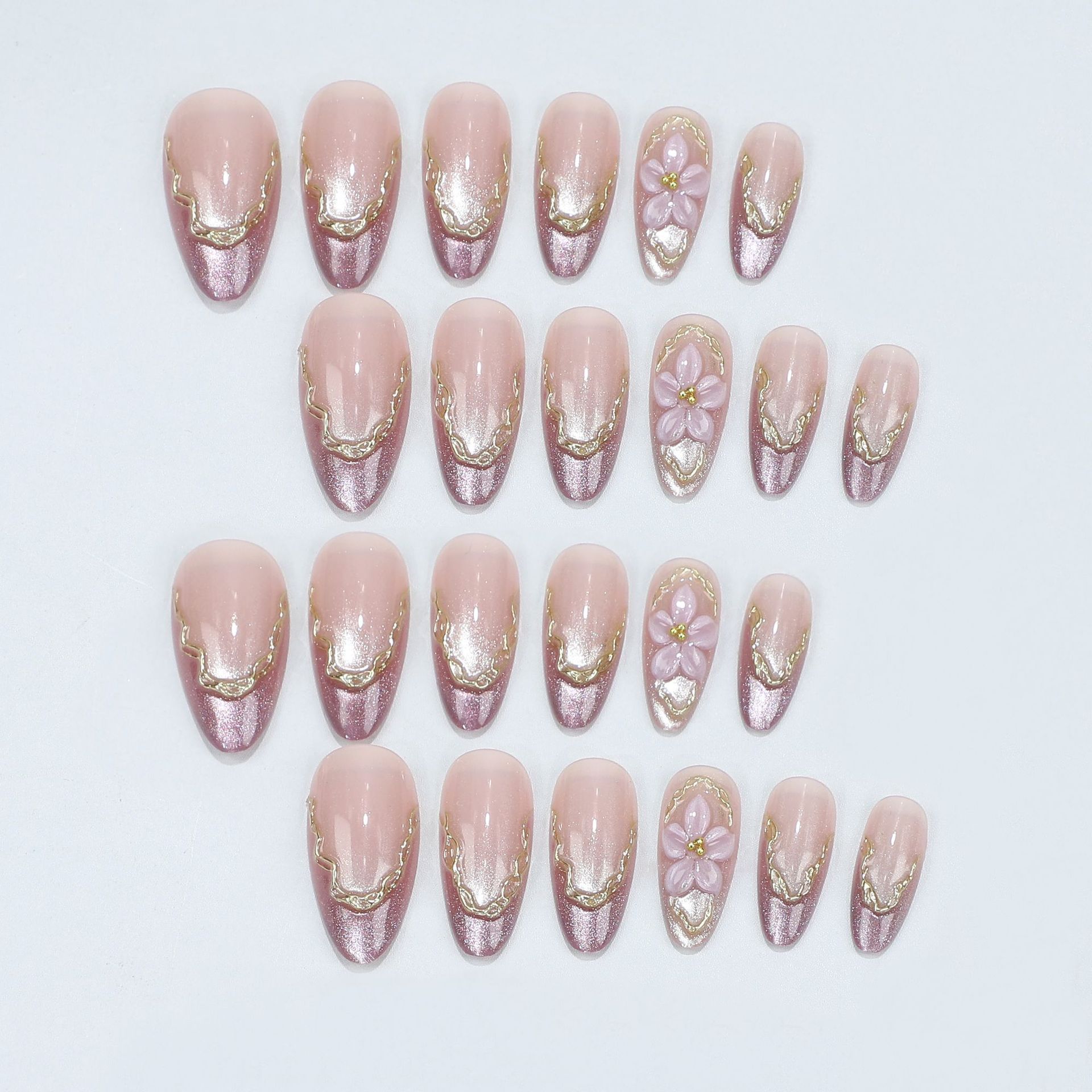 أظافر صناعية ثلاثية الأبعاد بت - مراجعة Nail Art Cat Eye وسعره