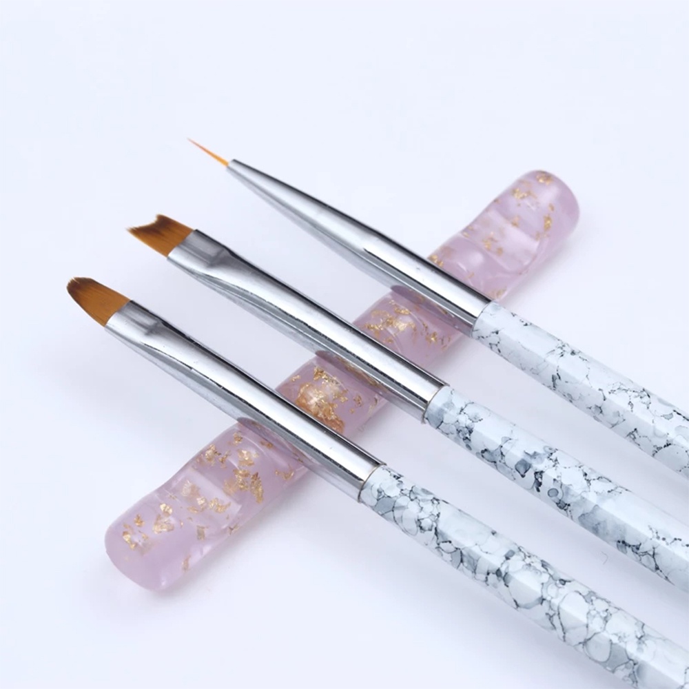 حامل فرش أظافر أكريليك شفاف بـ - مراجعة Nail Art Vector وسعره