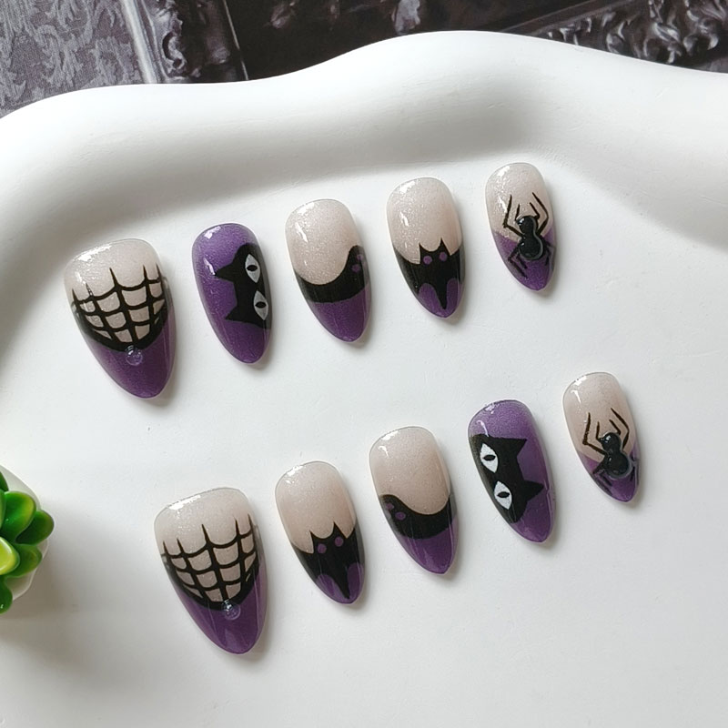 10 قطع من الأظافر الصناعية للن - مراجعة Nail Art Cat Eye وسعره