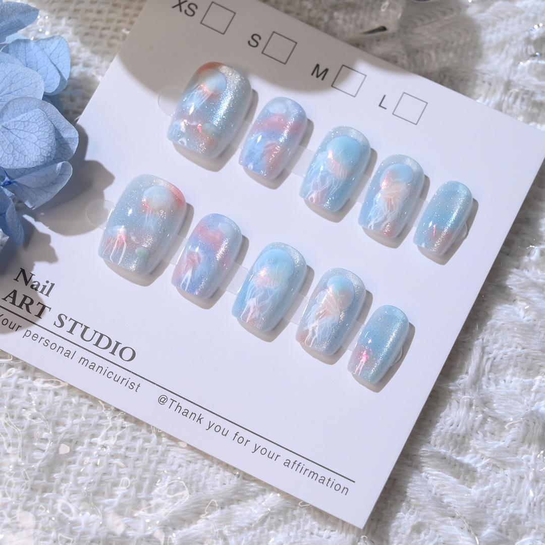 10 قطعة لون المرأة حالمة قنديل - مراجعة Nail Art Cat Eye وسعره