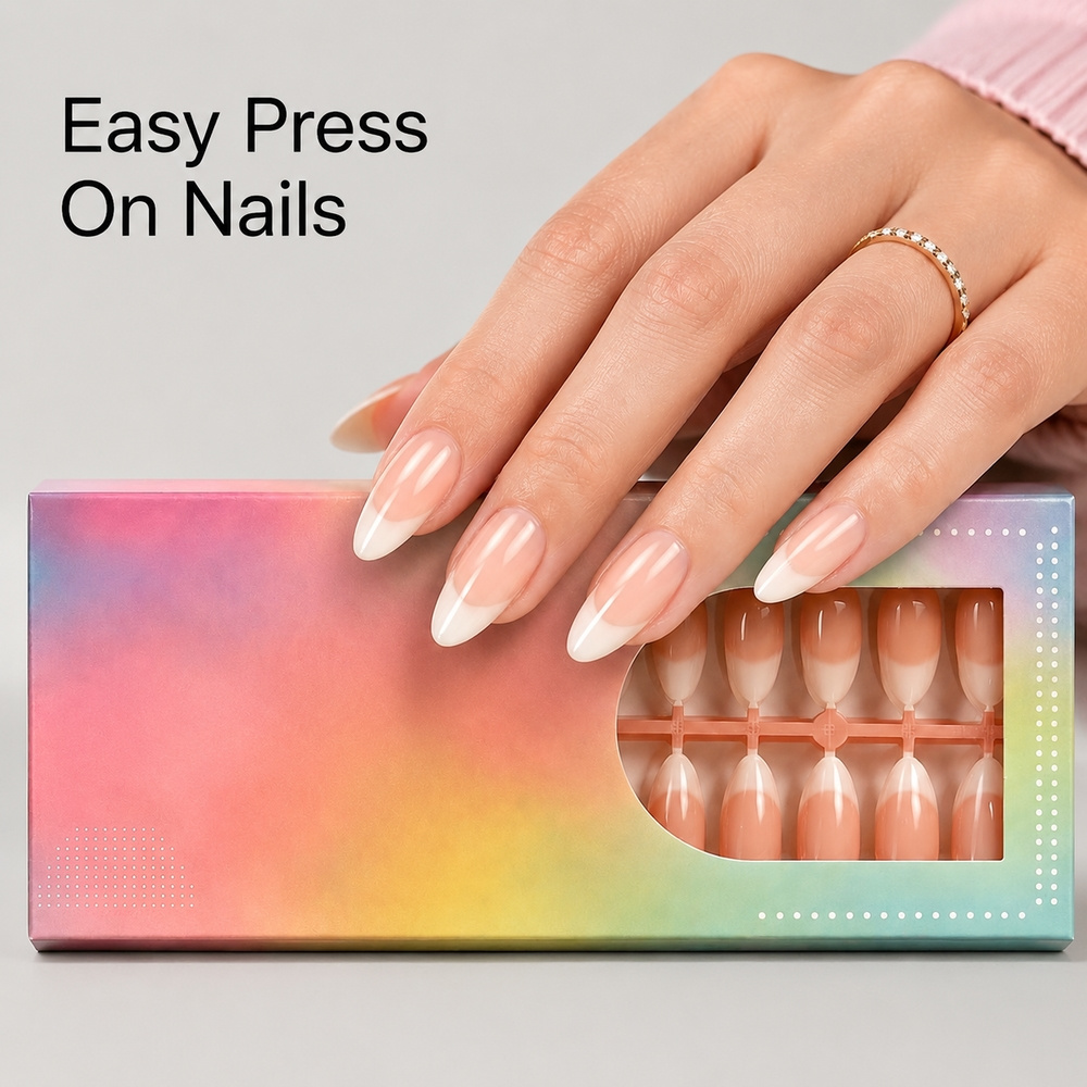 150 قطعة من الأظافر الاصطناعية - مراجعة Nail Art Ombre Pink وسعره