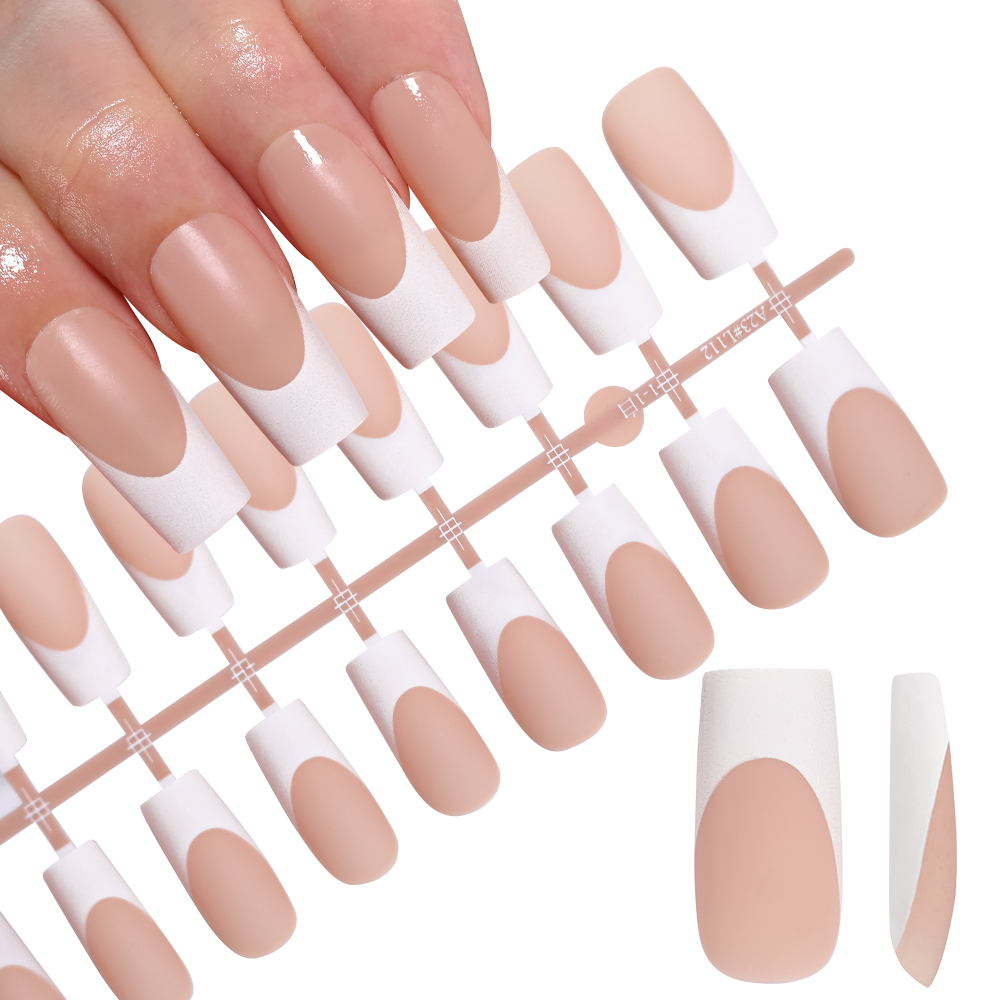 120 قطعة أظافر صناعية فرنسية ع - مراجعة Nail Art Wedding وسعره