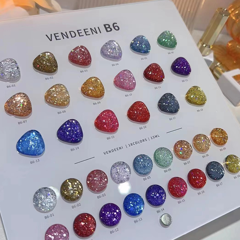 مجموعة طلاء أظافر VENDEENI بـ  - مراجعة Nail Art Cat Eye وسعره